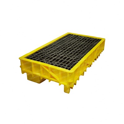 Estiba plástica antiderrame 90 lts - Cartón y Estiba