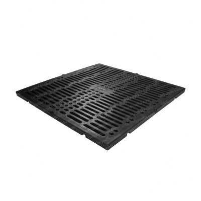 Piso plástico tipo pesado negro 60x60x2.5cm - Cartón y Estiba