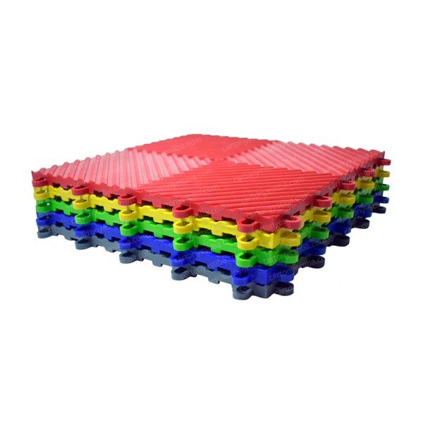 Piso plástico cerrado 33 x 33 x 1.6cm