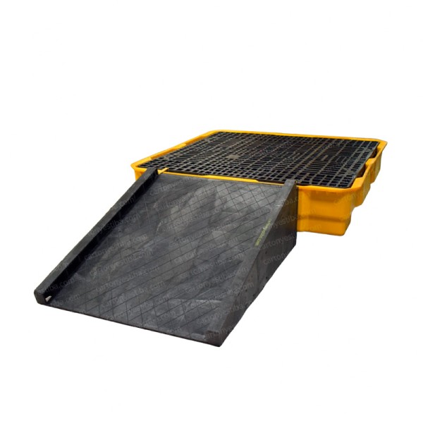 Rampa para estibas antiderrame