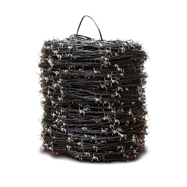 Alambre de púas hibrido cal 12 x 400mt x 3mm din x 14.5kg