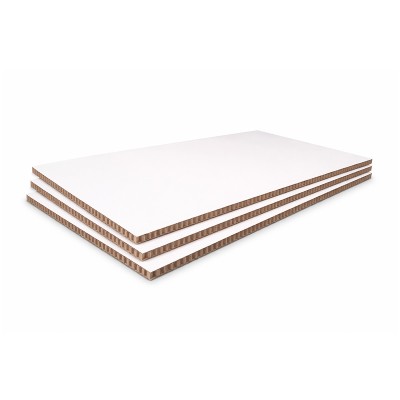 Lámina de cartón panal 122cm x 244cmx 1cm - Cartón y Estiba