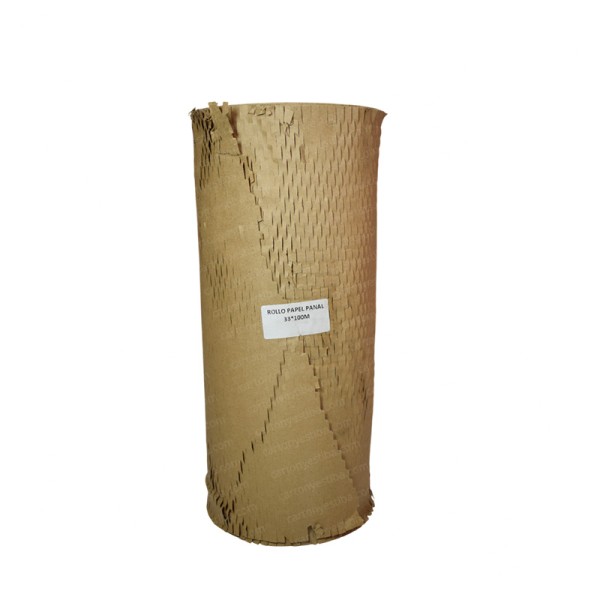 Rollo papel panal para embalaje 33 cm x 100mts