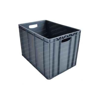 Canastilla cerrada 60 x 40 x 41cm - Cartón y Estiba