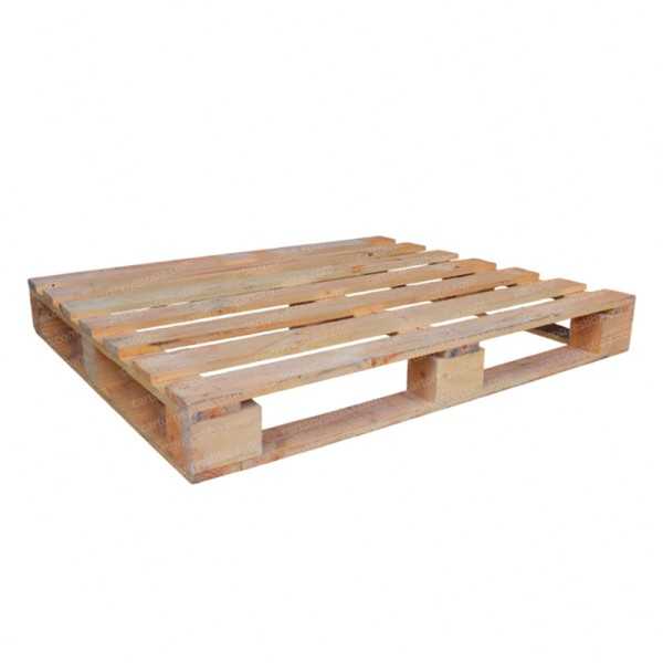 Estiba madera pino tacos uso 117x100x14cm