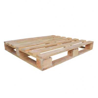 Estiba madera pino tacos uso 120x100x15cm - Cartón y Estiba