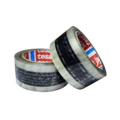 Cinta adhesiva personalizada 48mm x 45micras x 100 mts - Cartón y Estiba