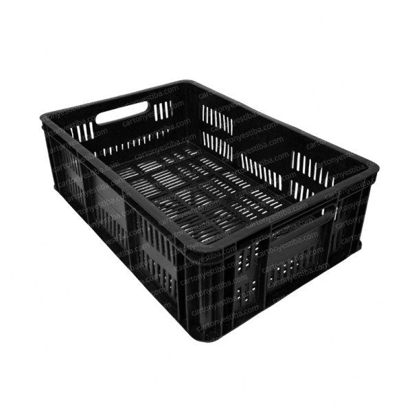 Canastilla perforada 60 x 40 x 18cm