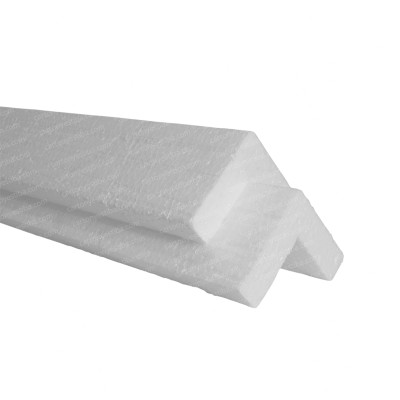 Esquinero de icopor 100 cm x ala 10cm x 3 cm espesor - Cartón y Estiba